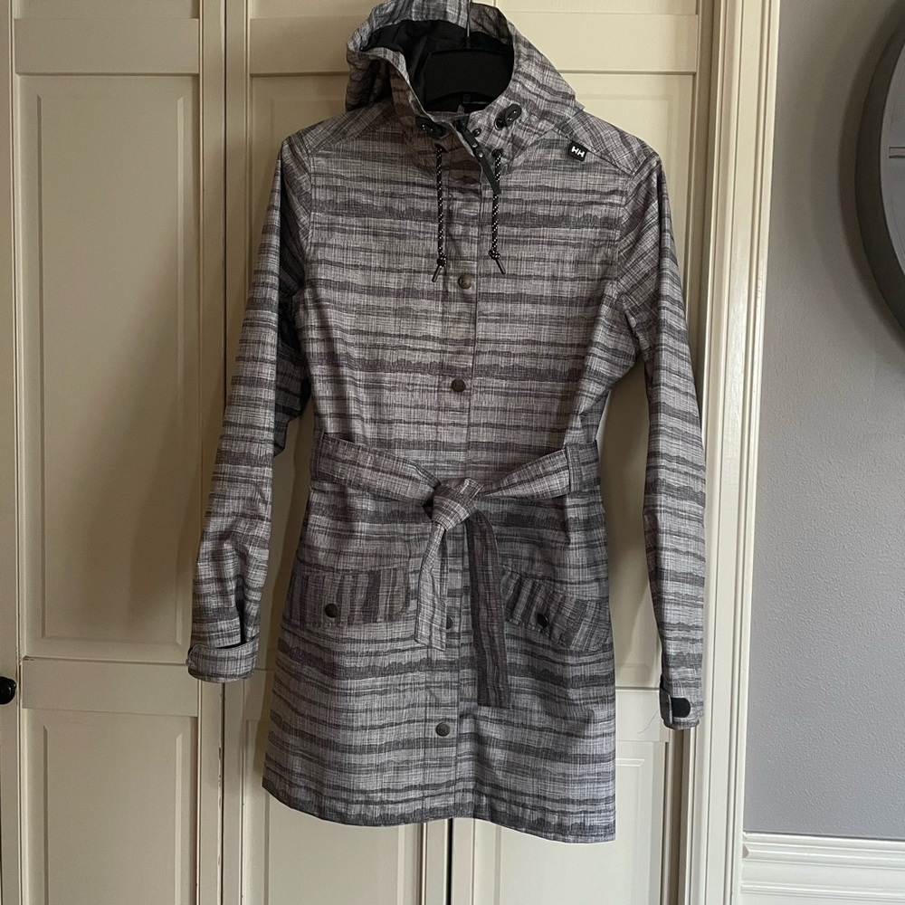 Helly Hansen Black and White Textured Jacket